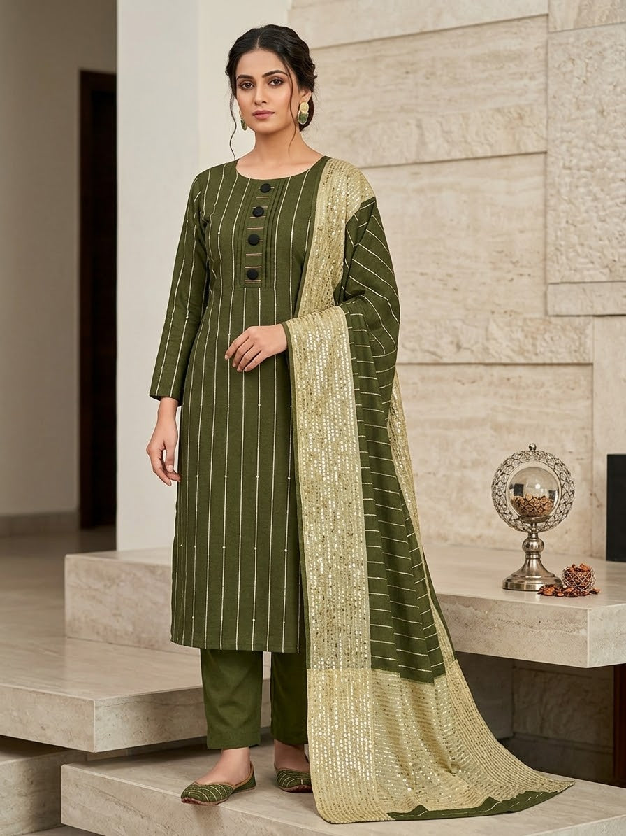 3PC Dress Multani Khaadi Sussi - New D8
