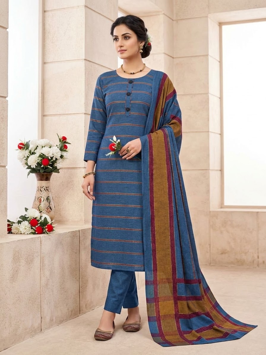3PC Dress Multani Khaadi Sussi - New D7