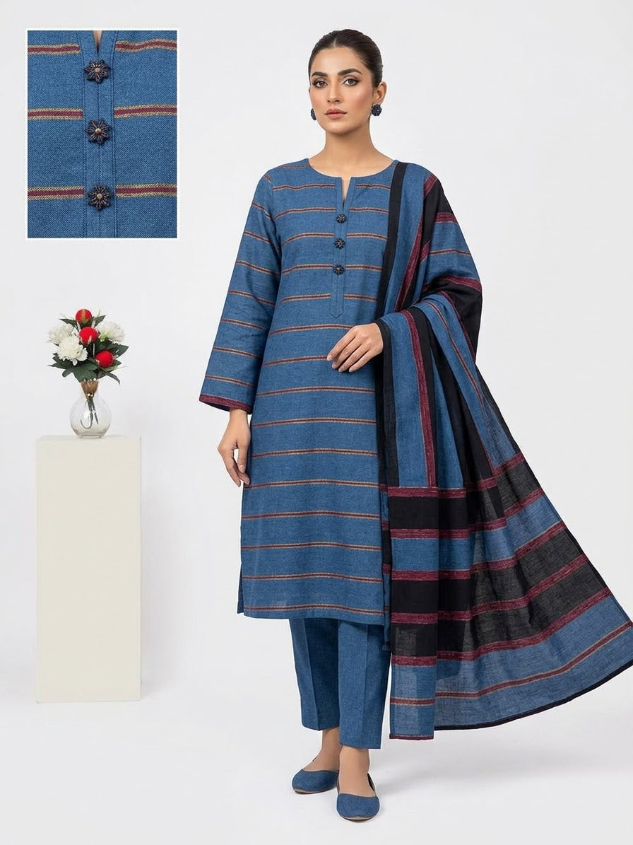 3PC Dress Multani Khaadi Sussi - New D6